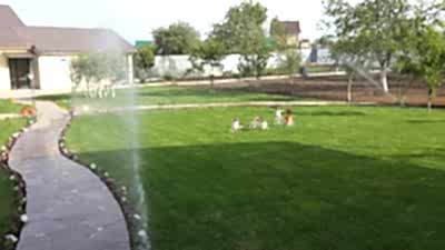 автополив газона Алматы