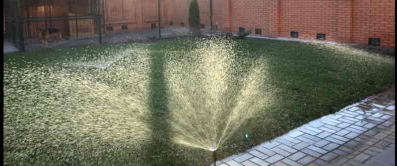 Автоматический полив газона в Алматы